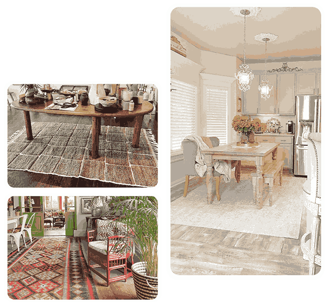 Choose our custom kitchen rugs in Dubai