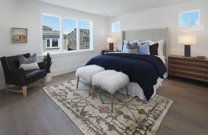 Placement Of Rugs In Bedrooms