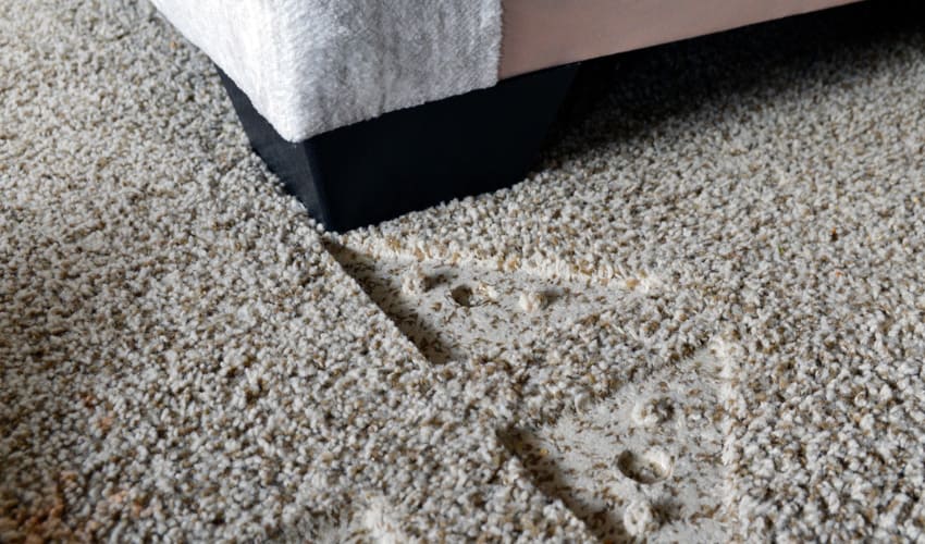 Remove Furniture Dents From My Carpets