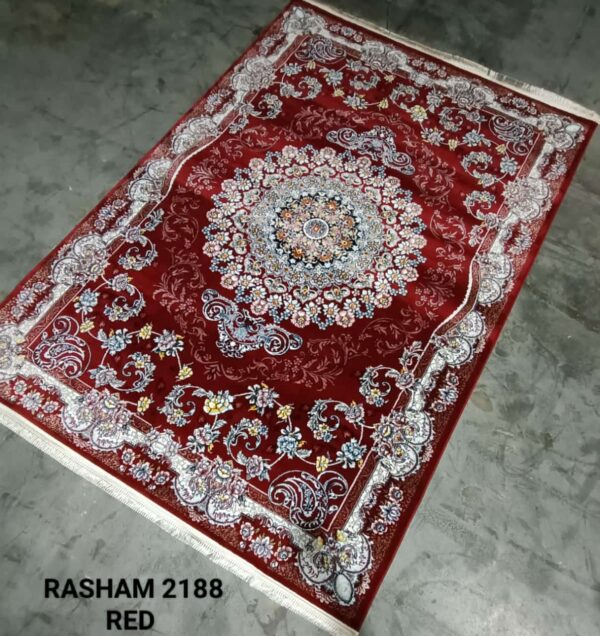 Elegant Scarlet Rug