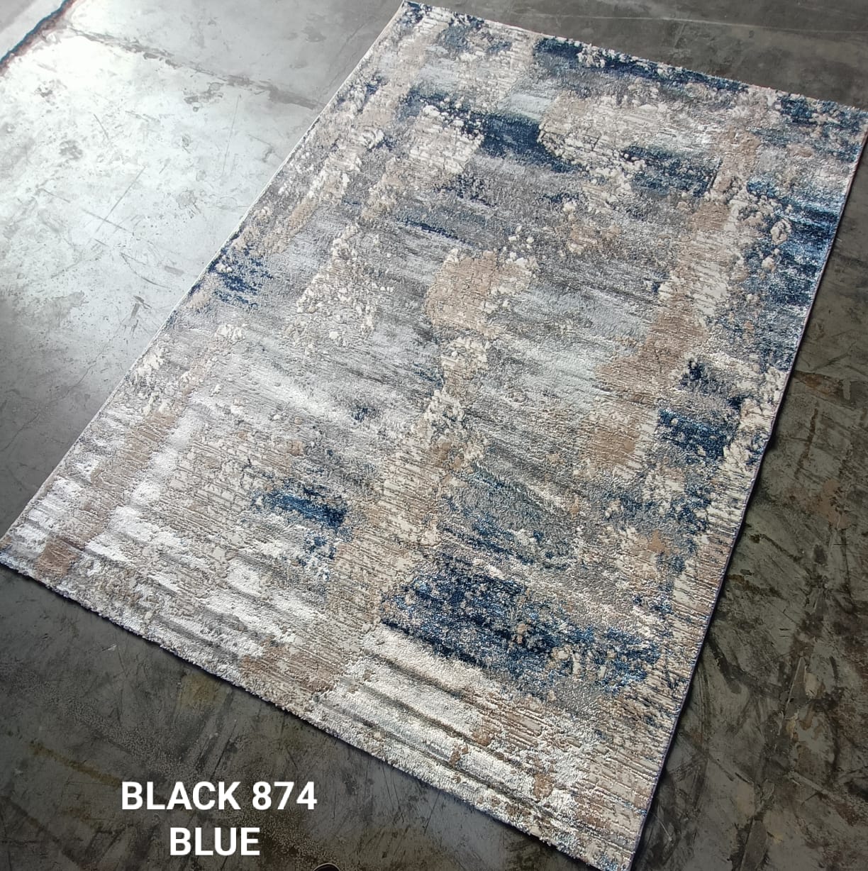 Elegant Blue Rug