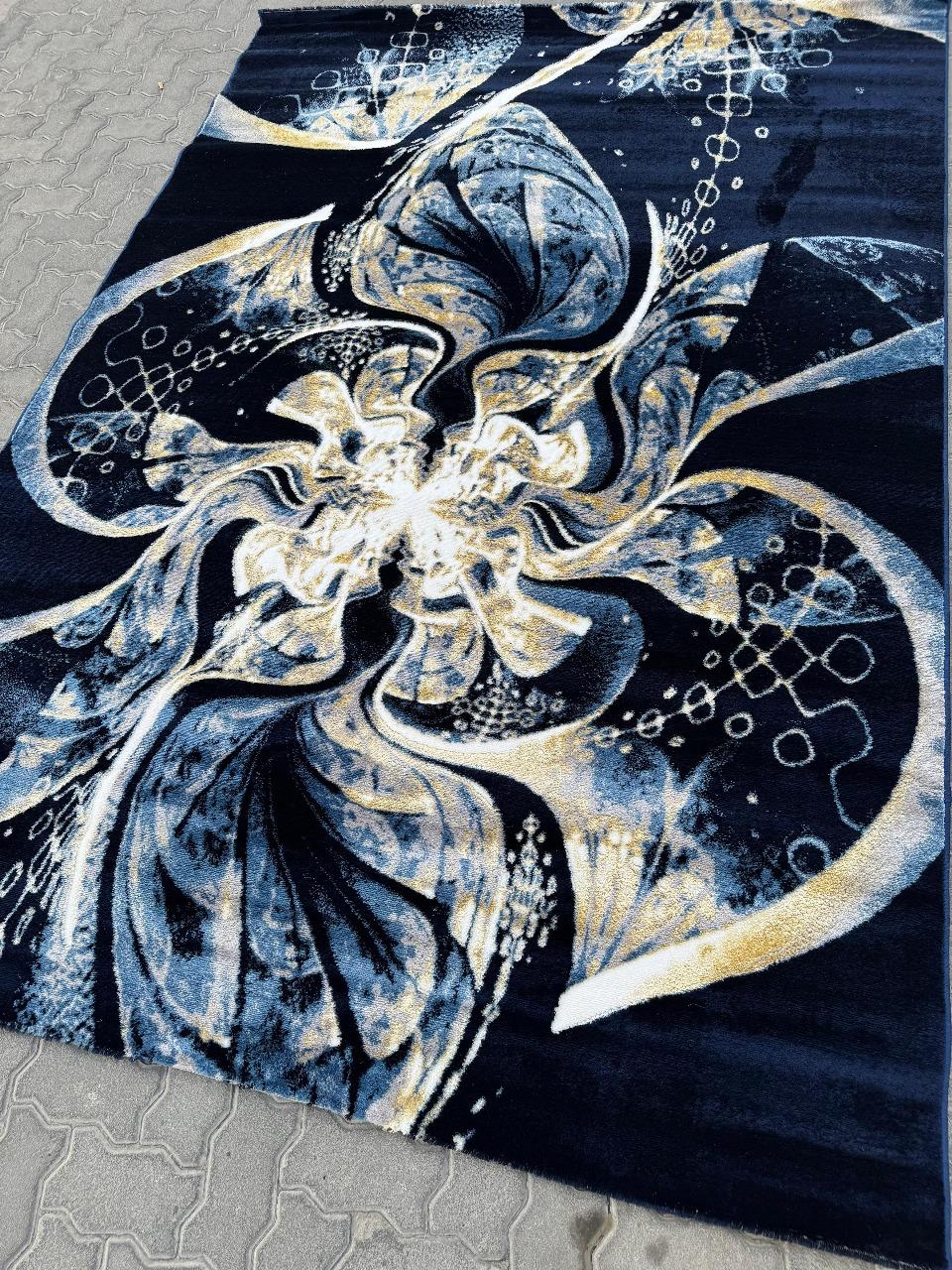 Abstract Floral Rug Dubai