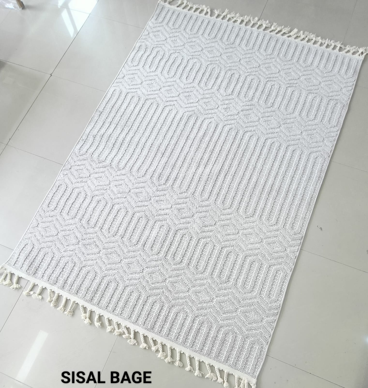 Sisal Luxe Beige Rug Dubai