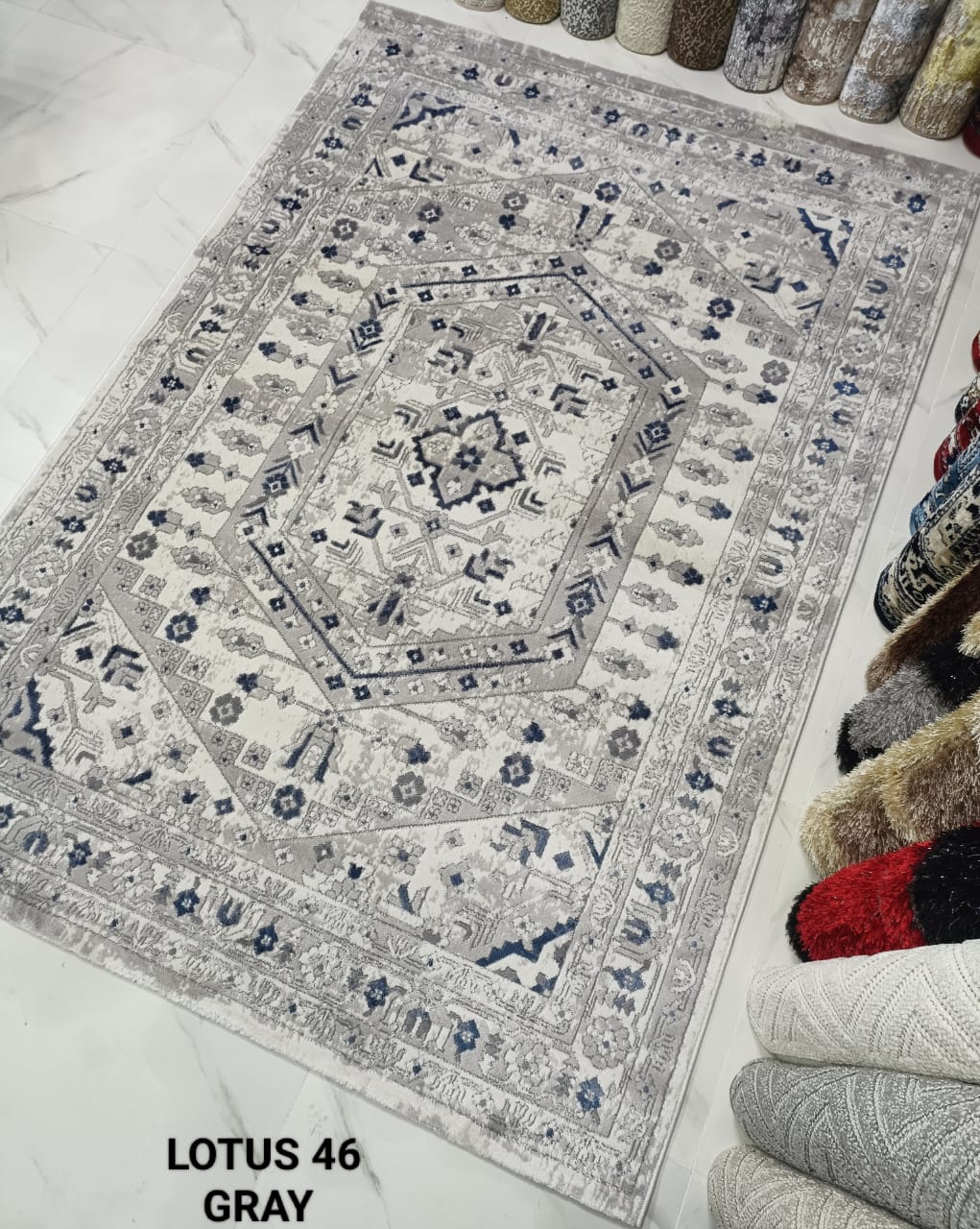 Silver Gray Rug