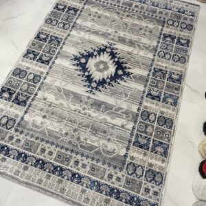 Velvet Gray Rug Dubai