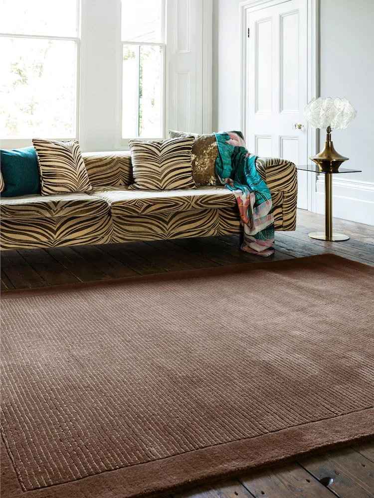 Asiatic Rugs Chocolate Brown York Lustre Rug