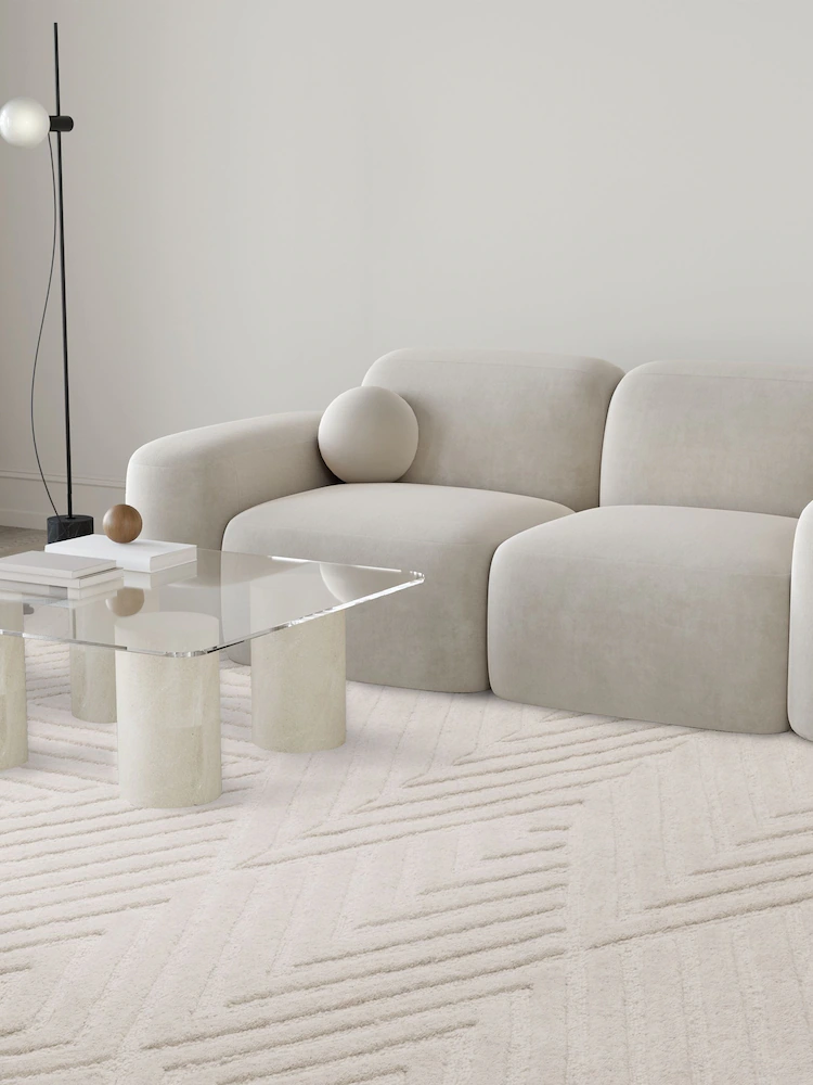 Asiatic Rugs Ivory Hague Hand Woven Wool Rug
