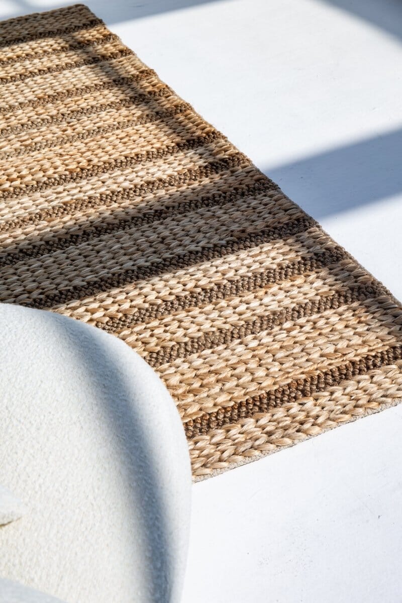 Beige Natural Woven Rug