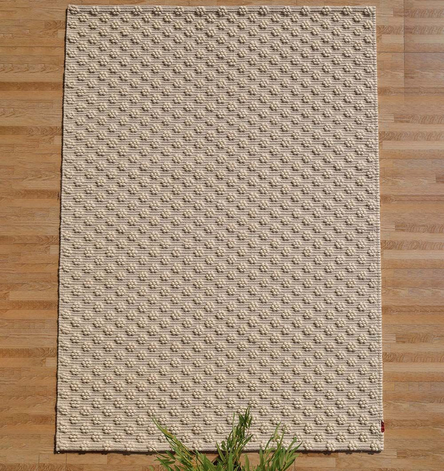 Laurie Natural Off White Woven Rug