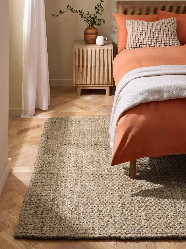 Natural Woven Jute Rug