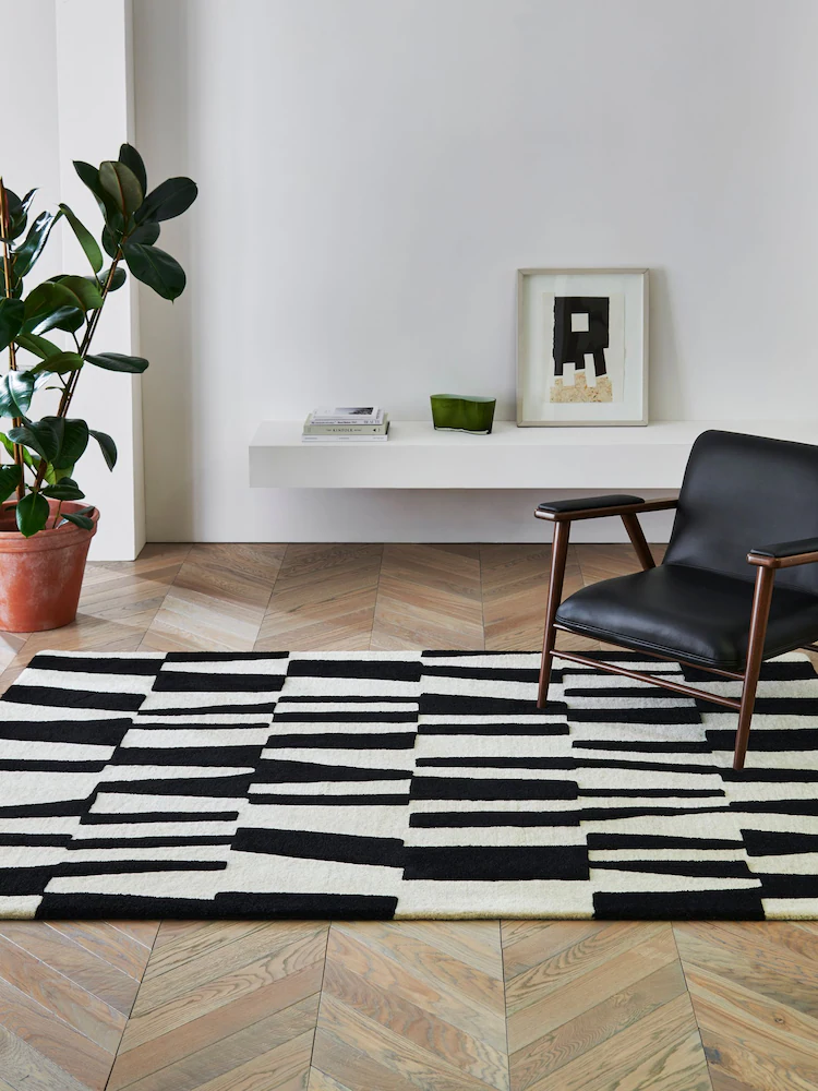 Papercut Carve Pile Wool Rug