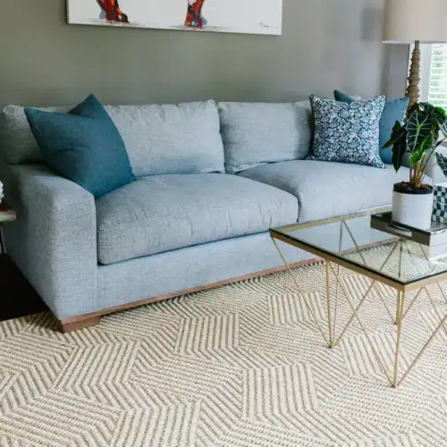 Customized sisal carpet design in Dubai