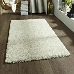 Stunning White Shaggy Rug