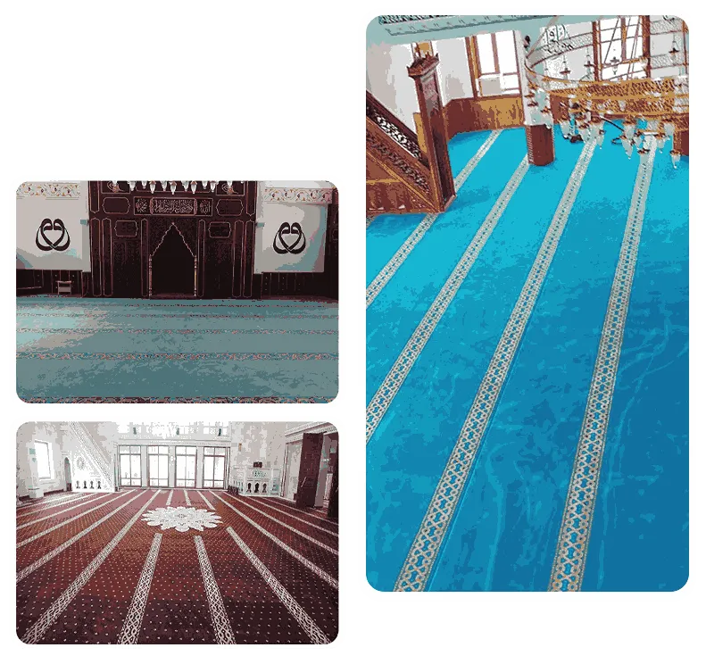 Commercial carpet for Dubai mosque flooring