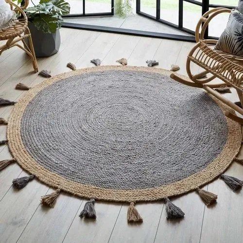 Hand-tufted Round Rug