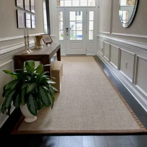 Handmade Sisal Rugs with Borders