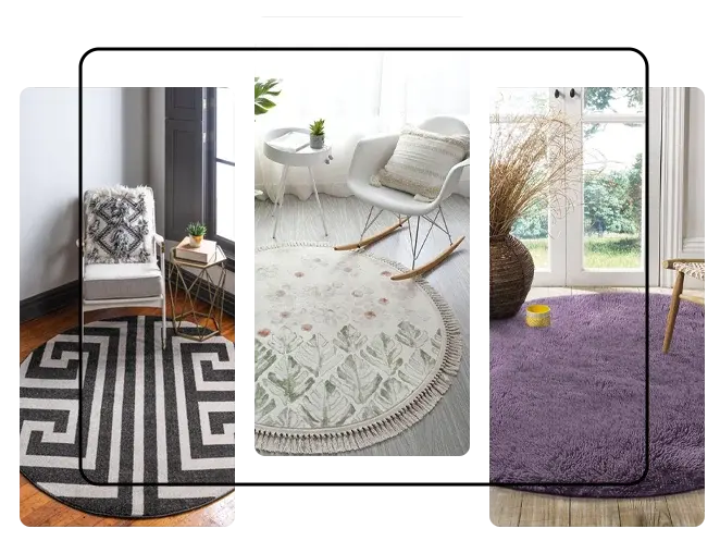 Luxury Circular Rug