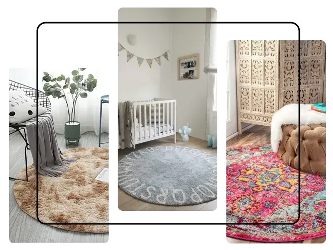 Modern Round Rugs Dubai