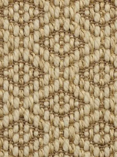 Natural sisal rug in Palladium color
