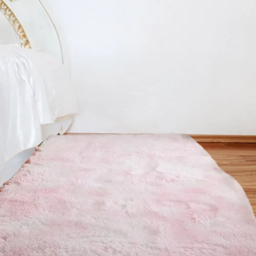 Pink Kids Carpet For Girls Bedroom