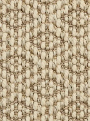Soft Natural Sisal White Truffle Rug