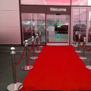 Entry Way Red Carpet Decoration