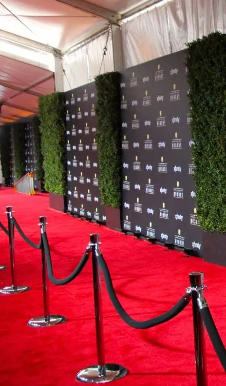 Red carpet aisle
