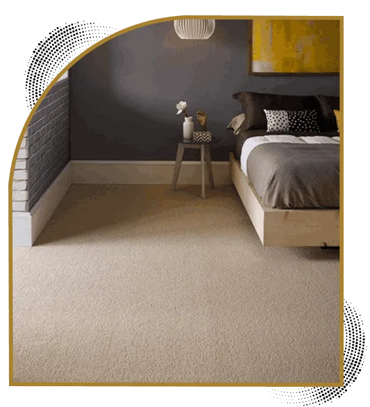 Luxury broadloom carpet