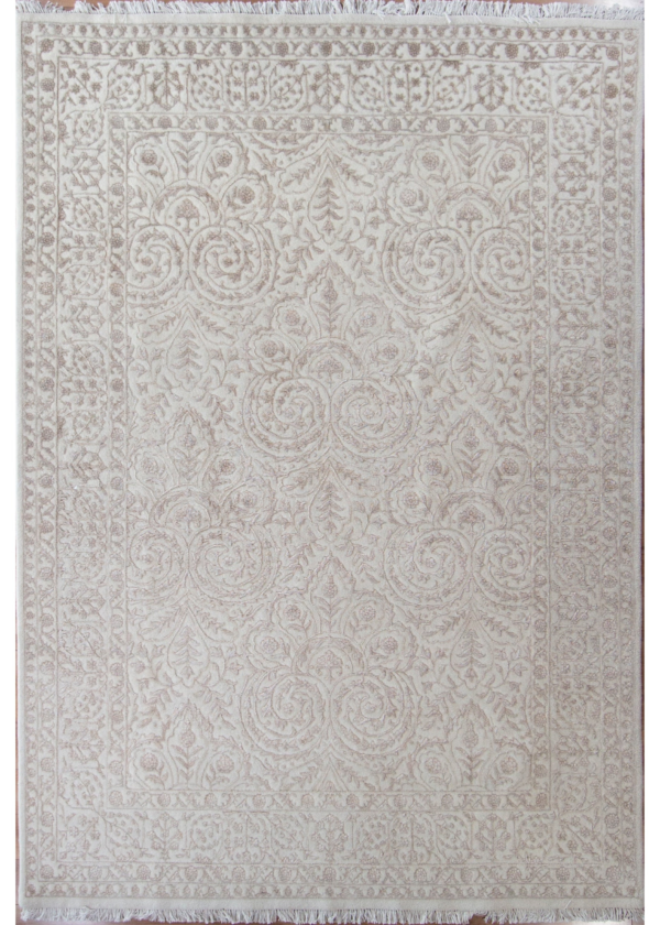 Ariana Cream Wool & Silk