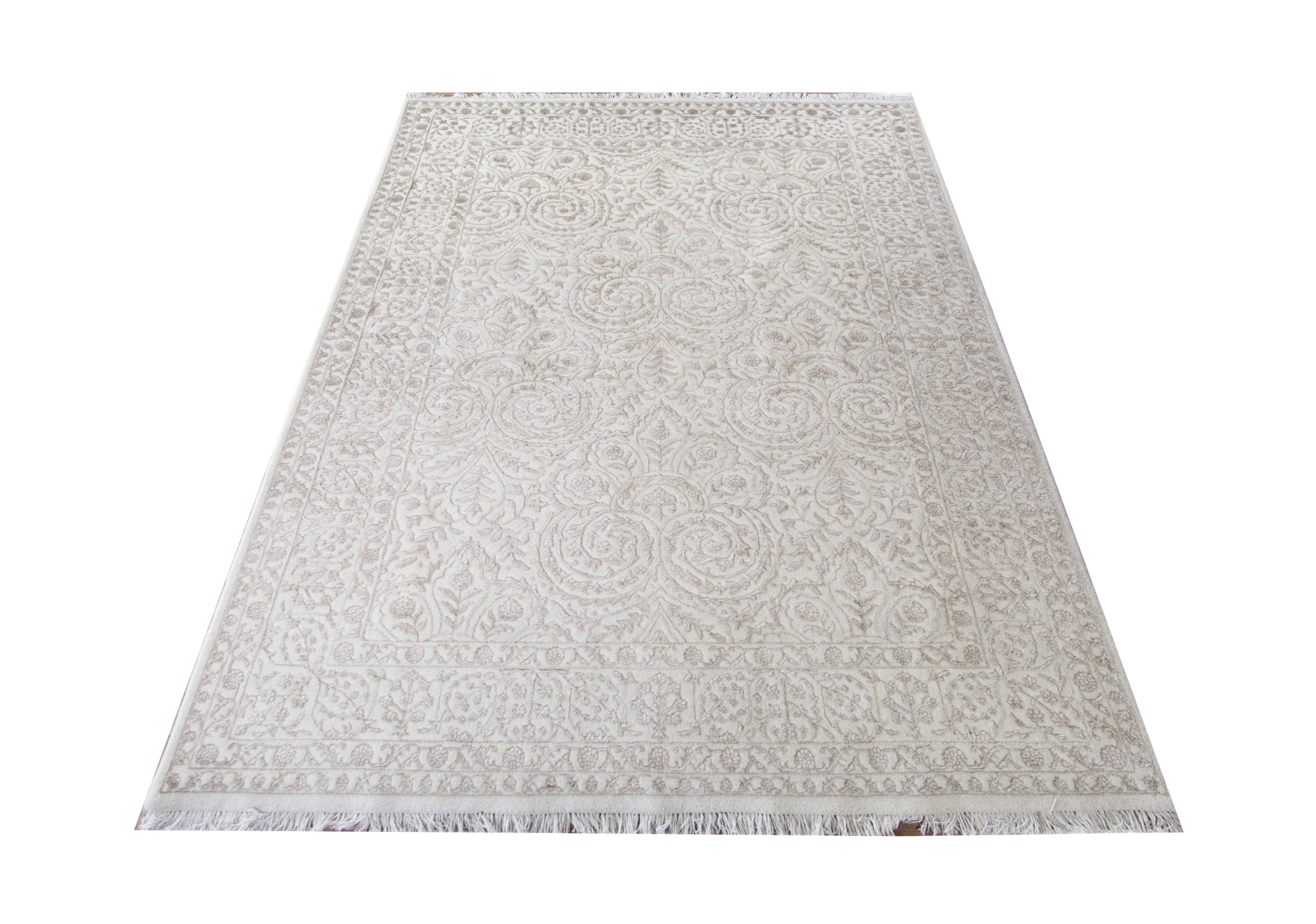 Ariana Cream Wool & Silk