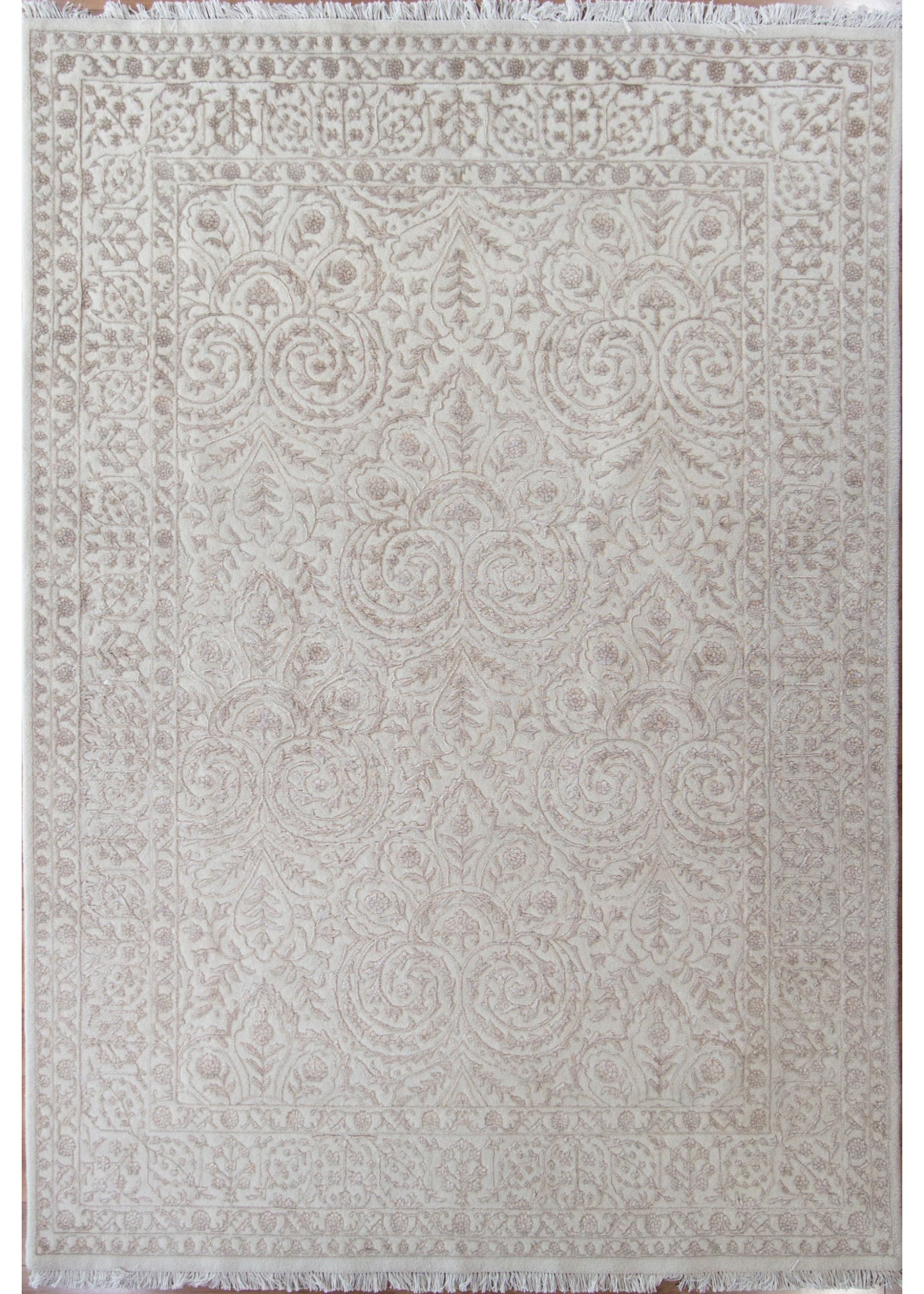 Ariana Cream Wool & Silk