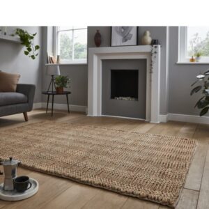 Bazaar Jute Plain Rug
