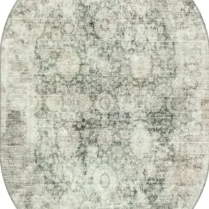 Ethan Green Erased Rug