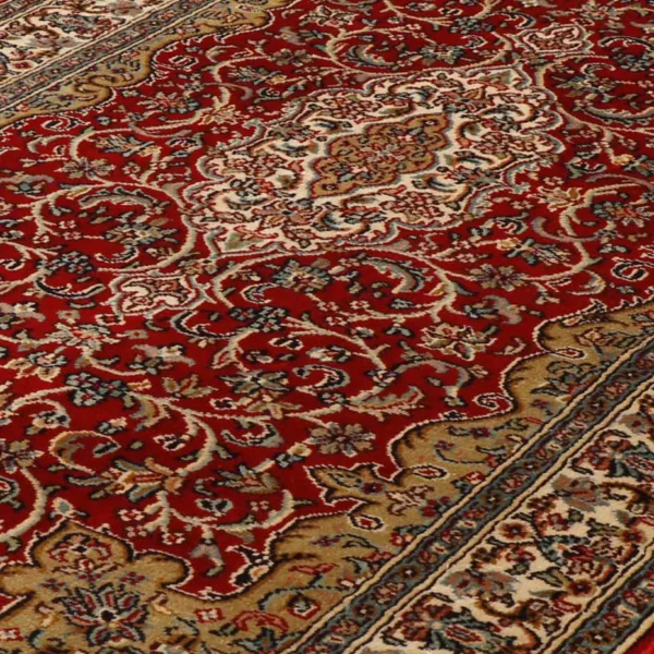 Fine handmade Kashmir silk rug