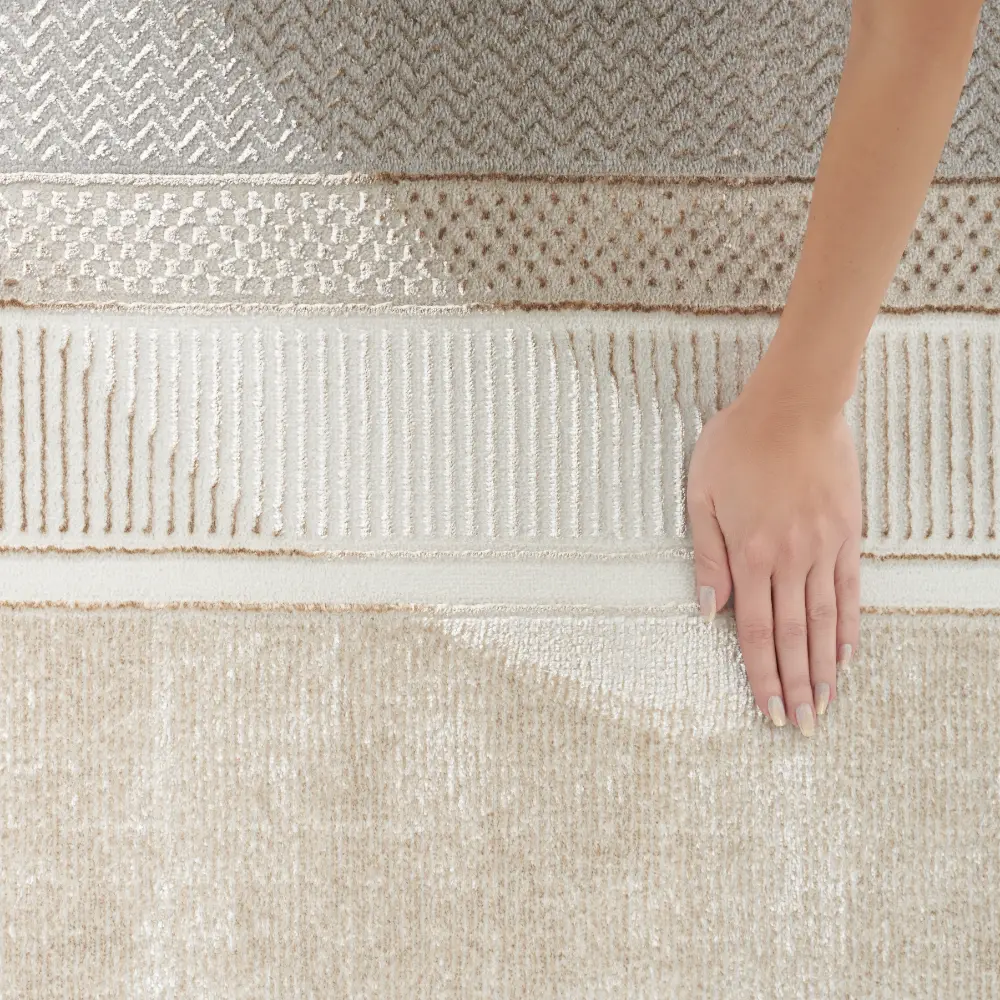 Glitz GLZ07 Ivory Rug