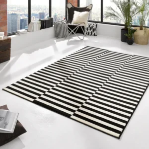 Gloria 102408 Black Cream Rug