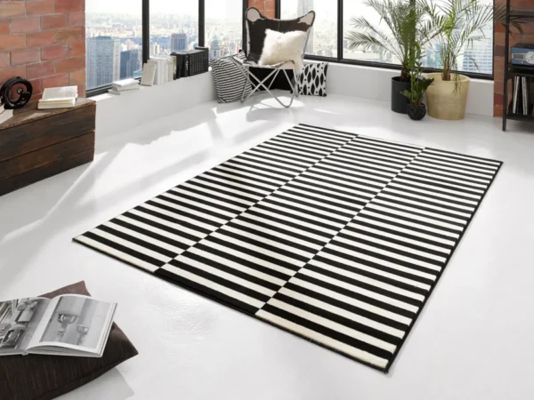 Gloria 102408 Black Cream Rug