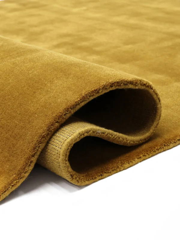 Handloom Premium Gold Wool rug