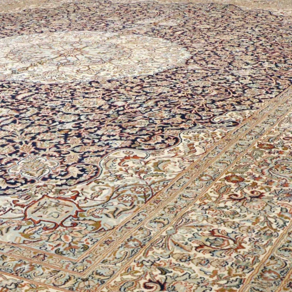 Handmade Kashmir silk carpet