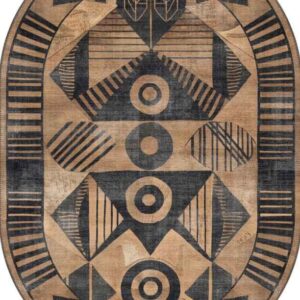 Ignatius Aztec Brown Rug