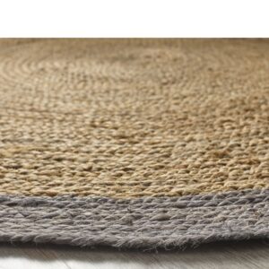 Jubo Grey Circle Rugs
