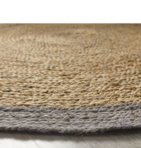Jubo Grey Circle Rugs
