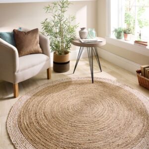 Jubo Natural Circle Rug