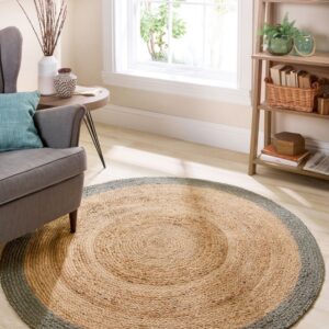Jubo Sage Circle Rug