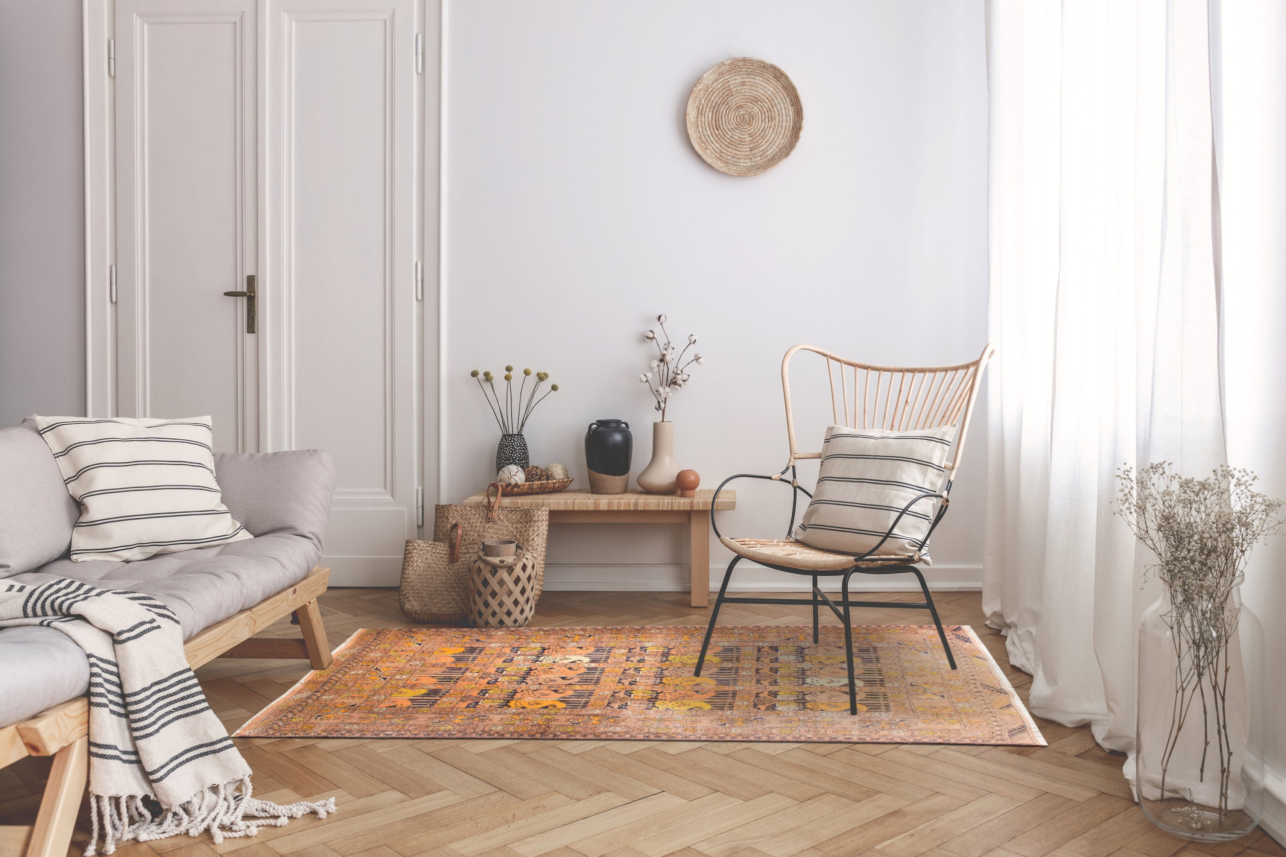 Mahoori Mahoori Wool & Silk Carpet