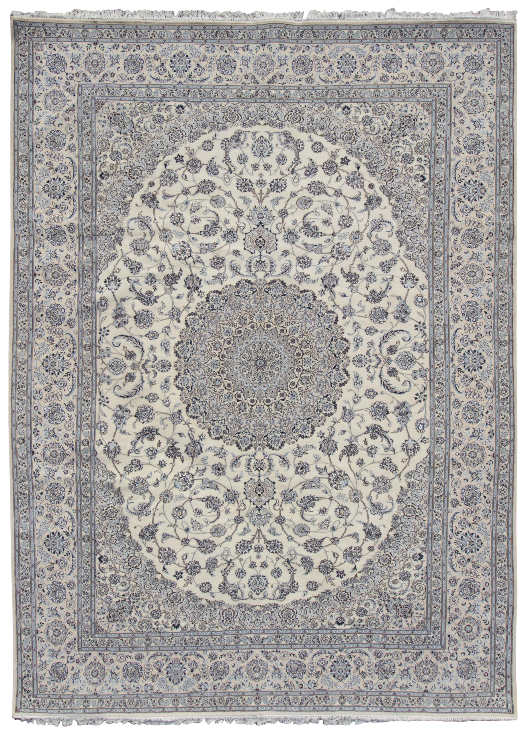 Naien Wool & Silk Hand Carpet