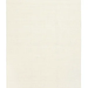 Natural White Wool rug