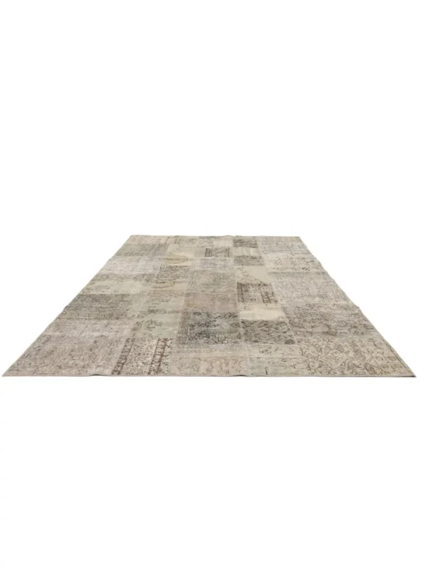 Patchwork Hand Knotted Rug