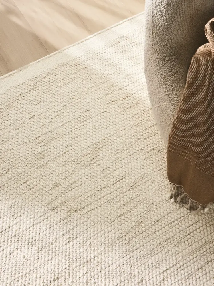 Pure Wool Rug Rocco Cream