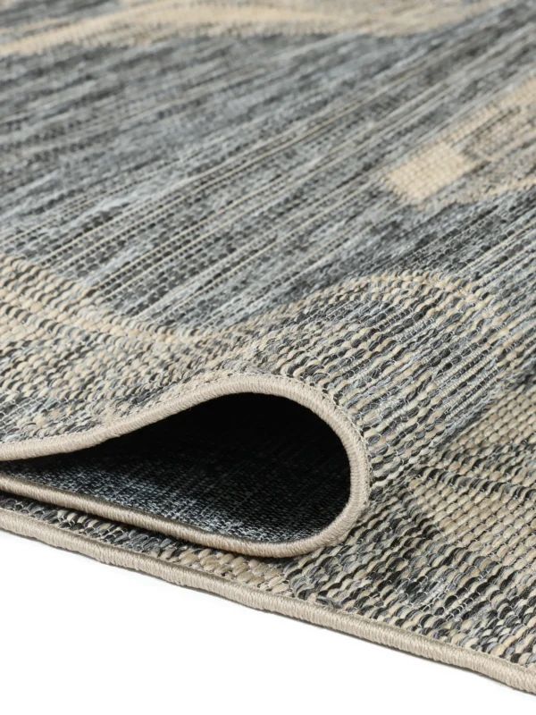 Safi Dark Grey Beige Rug